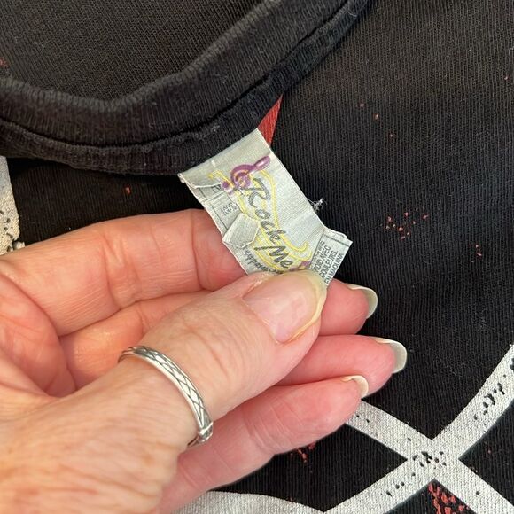 Rock Me size small TwentyOne Pilots short sleeve distressed band T-shirt EUC - Picture 4 of 12